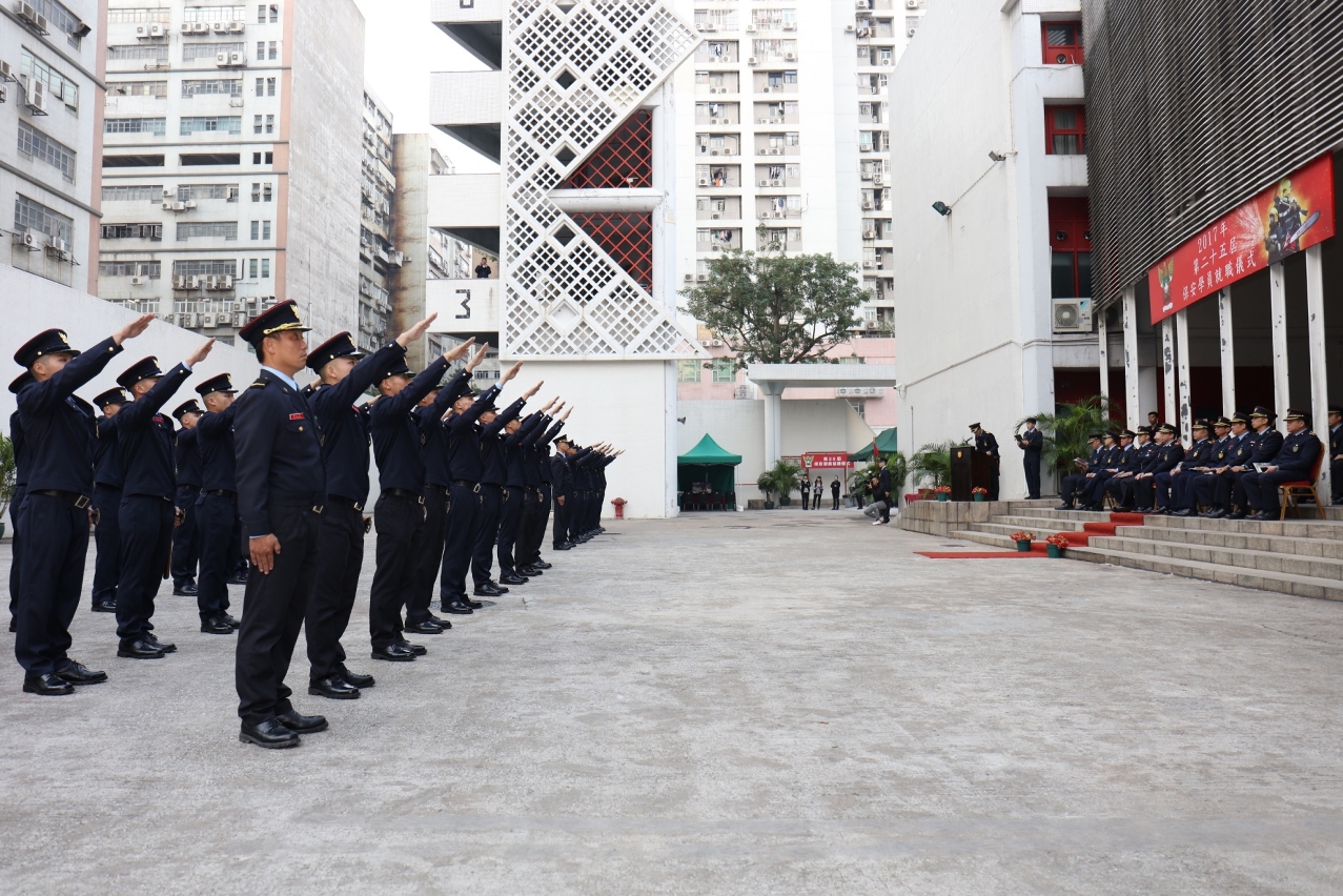 Cerimónia de juramento realizada pelos instruendos