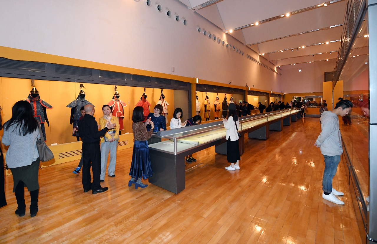 “大閱風儀──故宮珍藏皇家武備精品展”開幕儀式