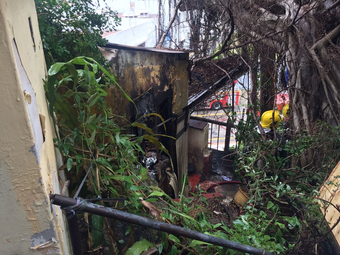 漁翁街天后廟現場