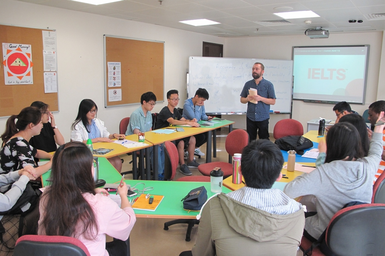 The IELTS preparation course