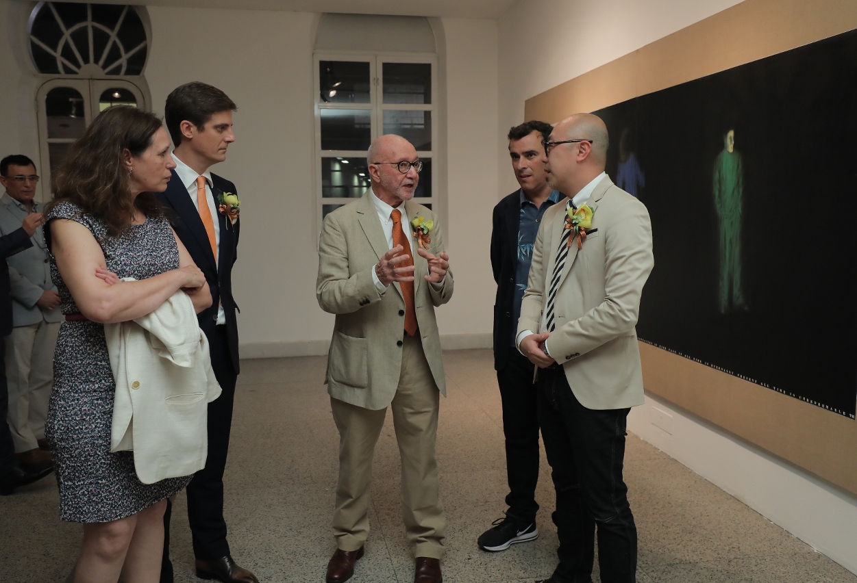 Inauguração da Exposição “Pinturas de Jorge Martins - Ficção e Deriva”