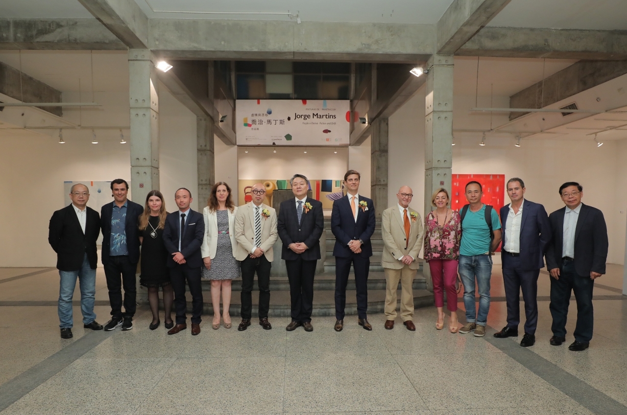 Inauguração da Exposição “Pinturas de Jorge Martins - Ficção e Deriva”