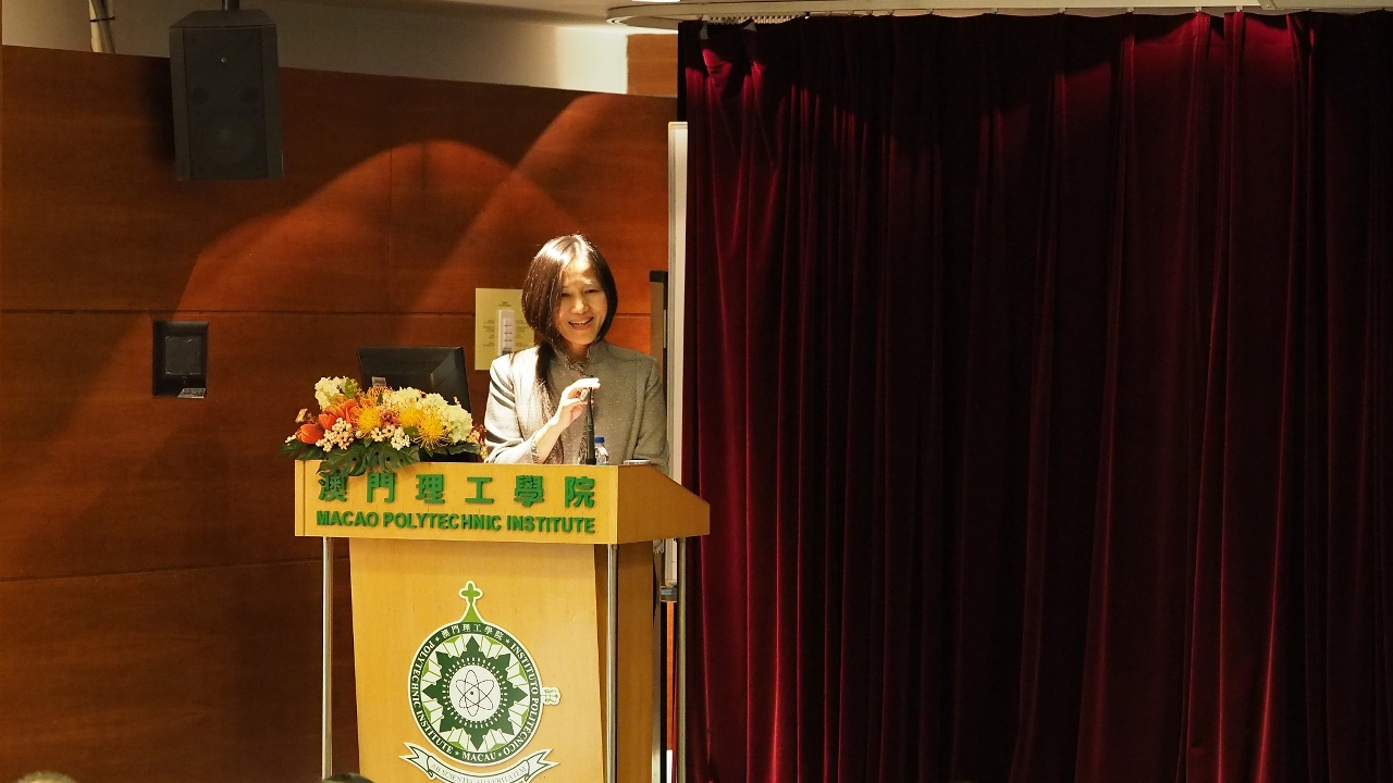 Speech delivered by Professor Hsu Hsiu Chu, Director of the School of Arts and Coordinator of the Cultural and Creative Industries Teaching and Research Centre of MPI