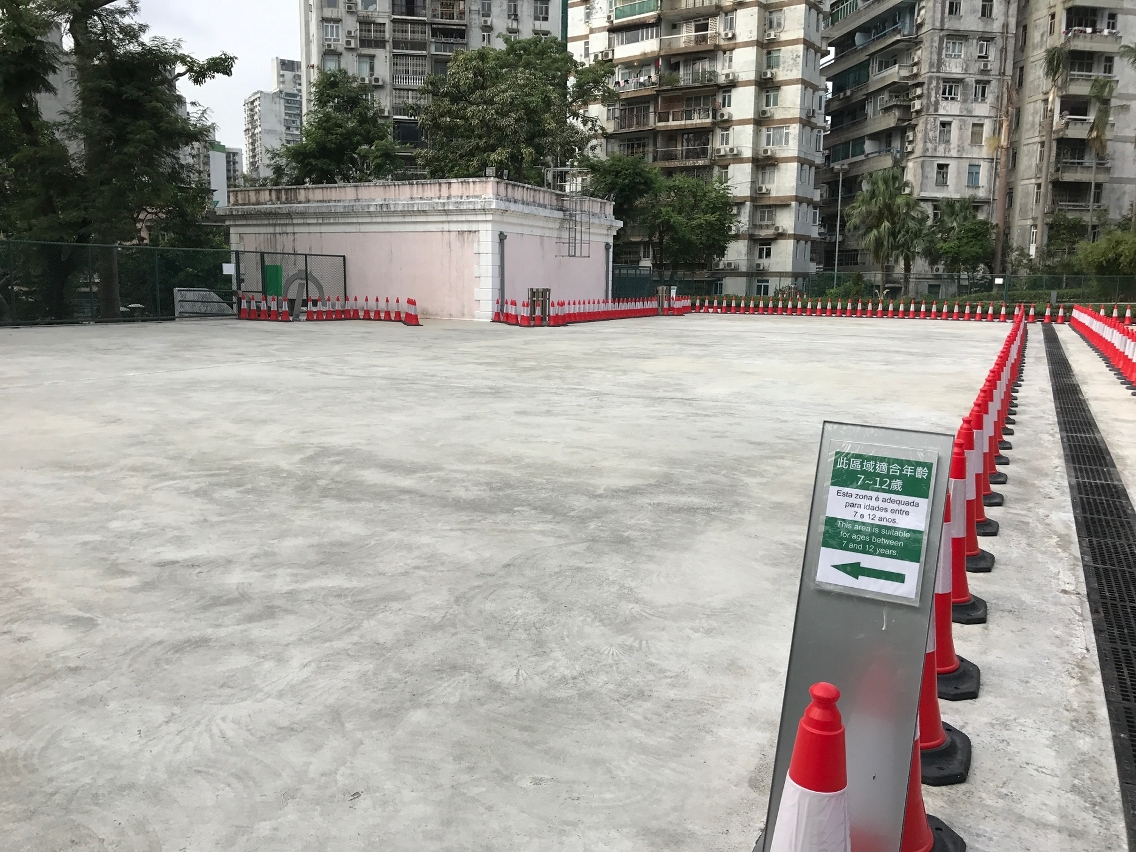 場地劃分有提供不同年齡層使用的空間