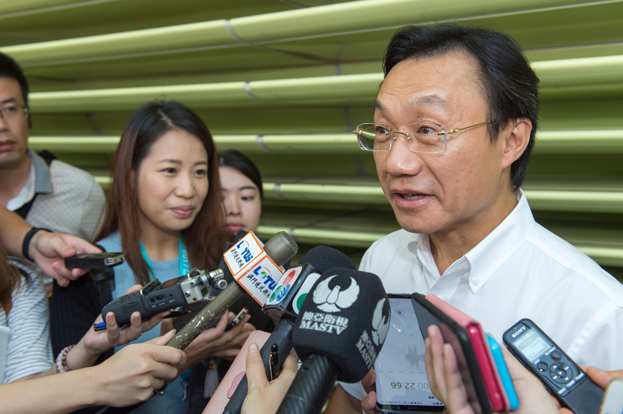 譚俊榮呼籲市民盡公民責任出來投票