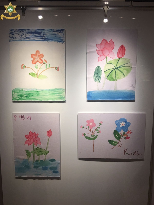 小警苗創作的畫作