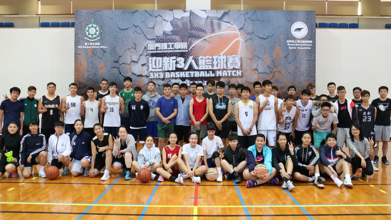 Participants of the games posing for a group photo