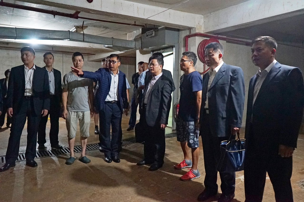 國家減災委員會專家團隊在澳門作實地視察