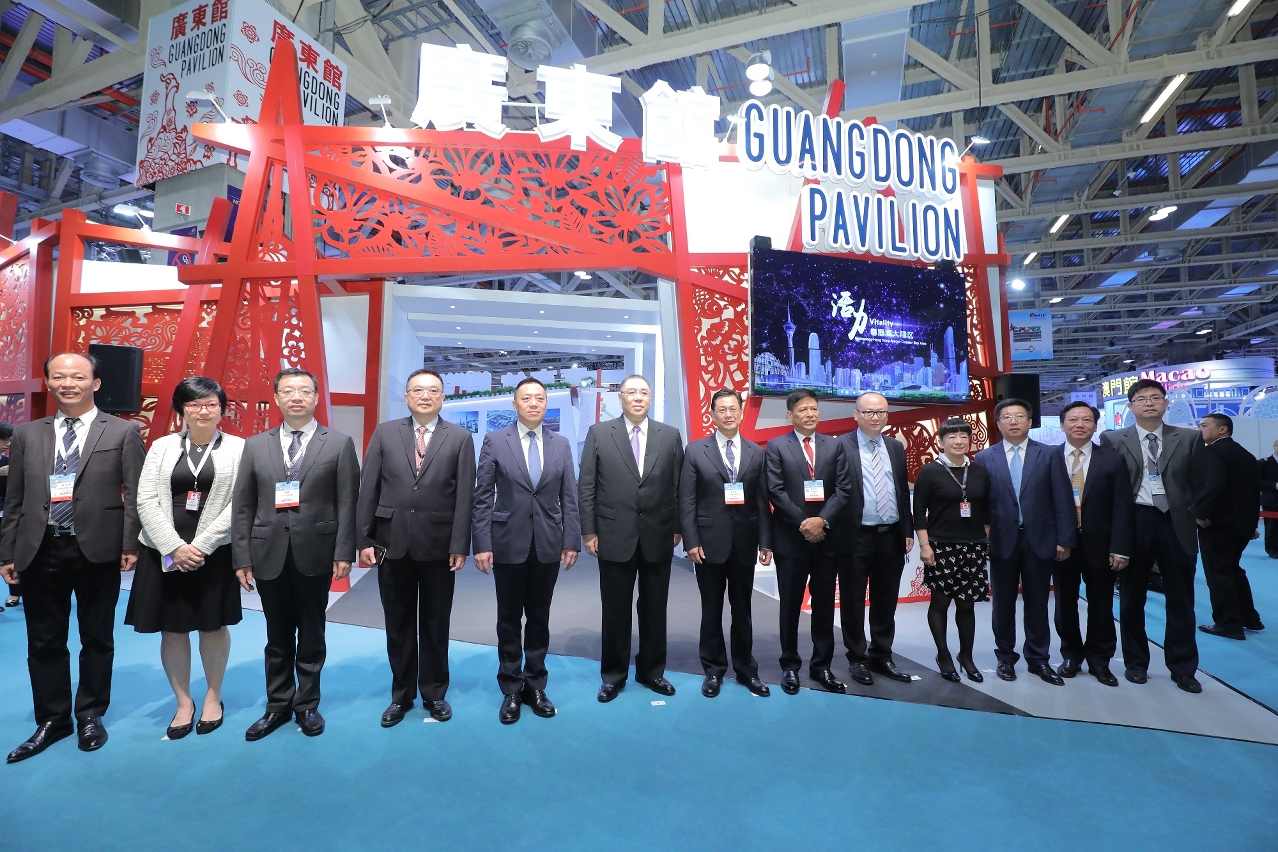 Pavilion - A showcase of the economic development environment and plentiful resources in the Guangdong-Hong Kong-Macao Greater Bay Area