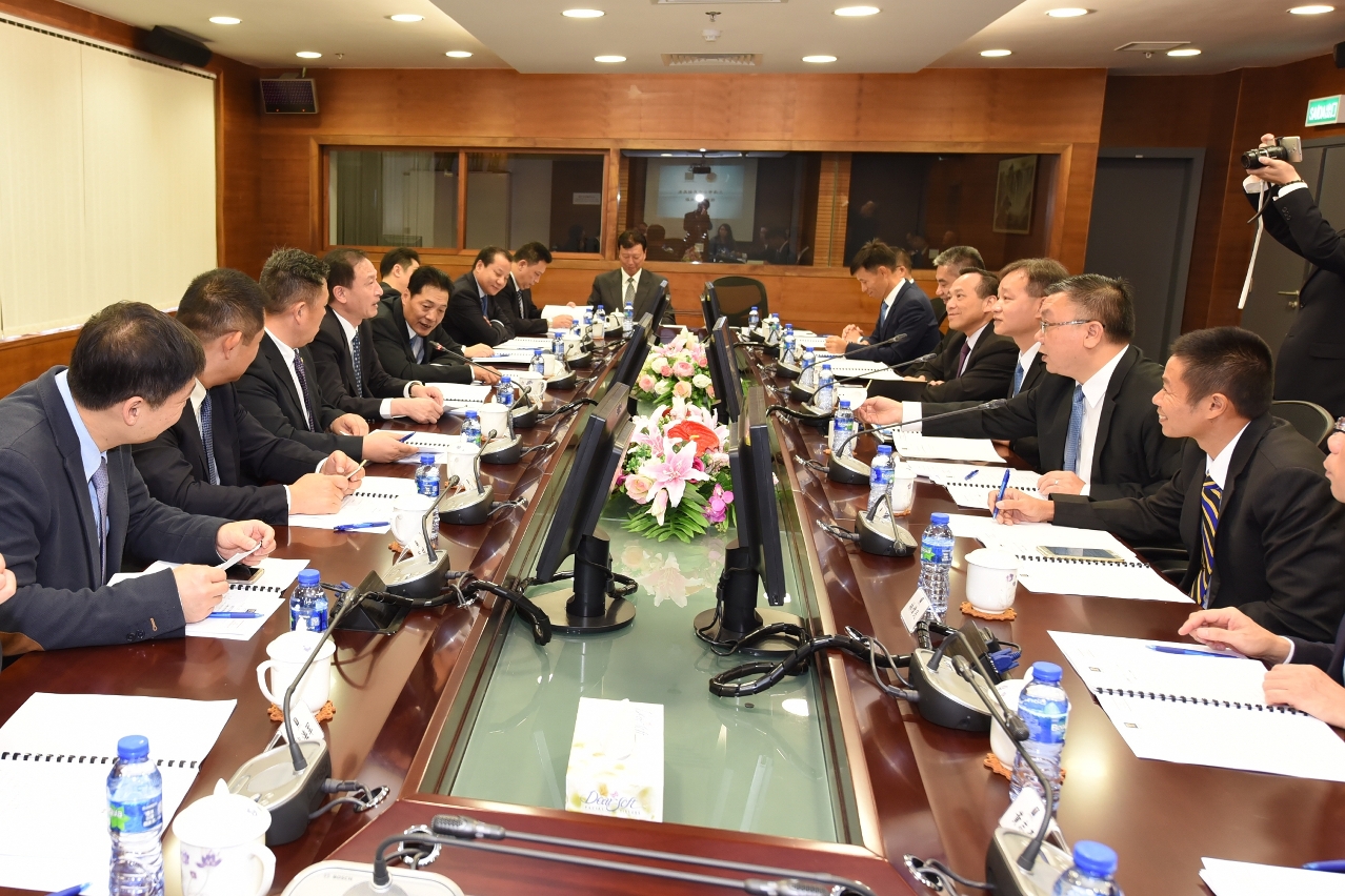 “15.º Encontro de Trabalho para a Cooperação entre as Autoridades Policiais de Xangai e Macau” realizado em Macau