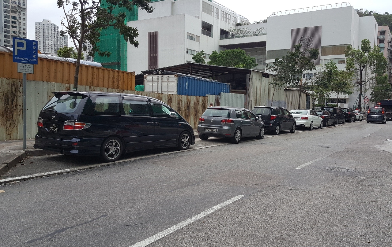 “廣東大馬路/成都街"臨時站遷移位置