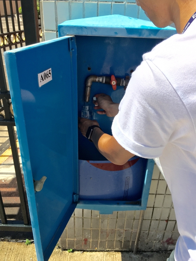 民署持續監測颱風後食水水質