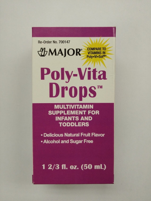 Recolha do medicamento “Major Poly-Vita Drops 50mL”