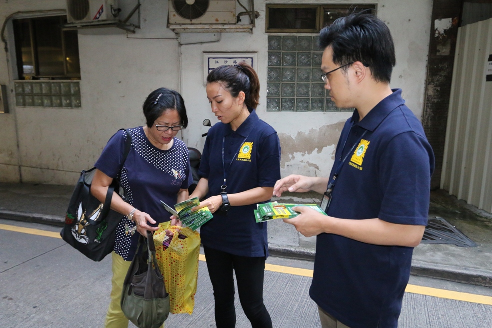 將防騙訊息傳遞給社區居民