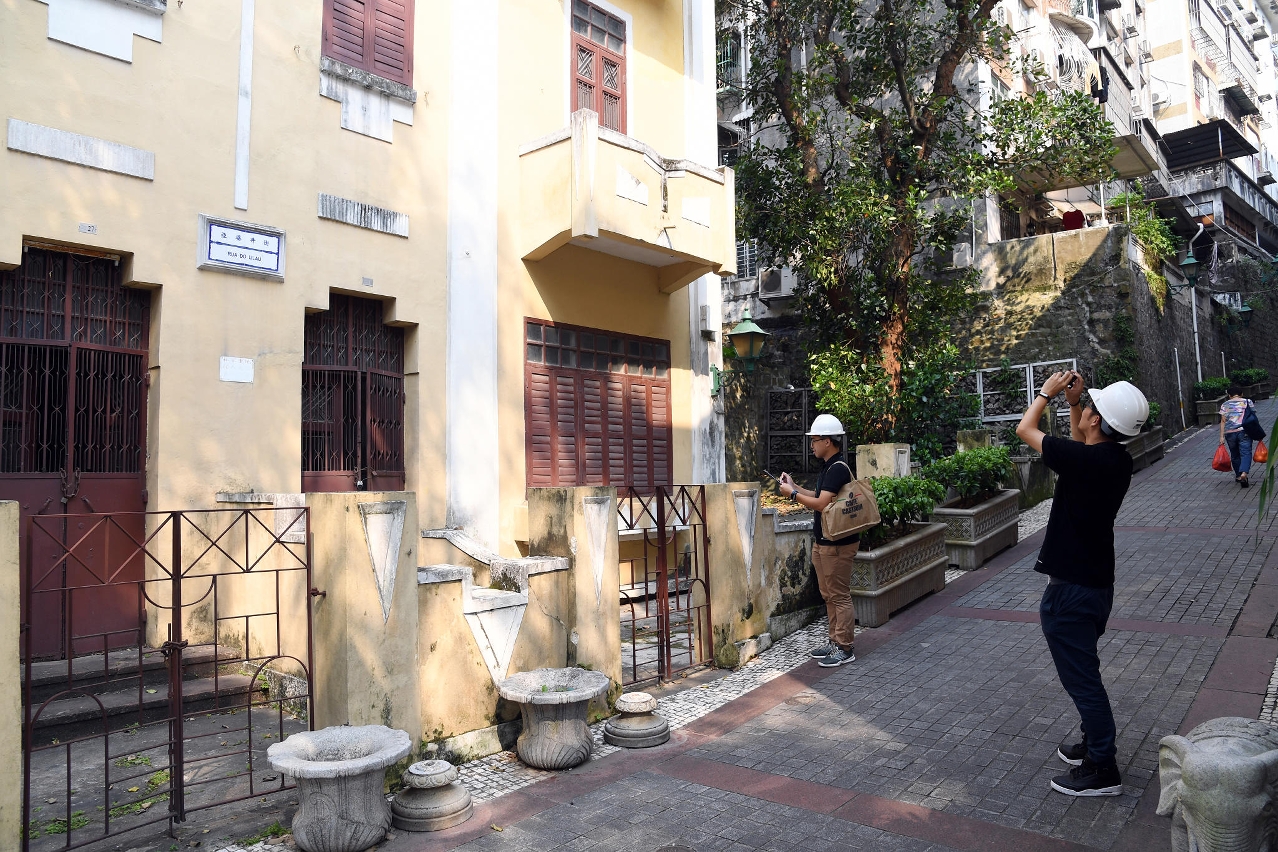 文化局完成巡查被評定的建築群及場所