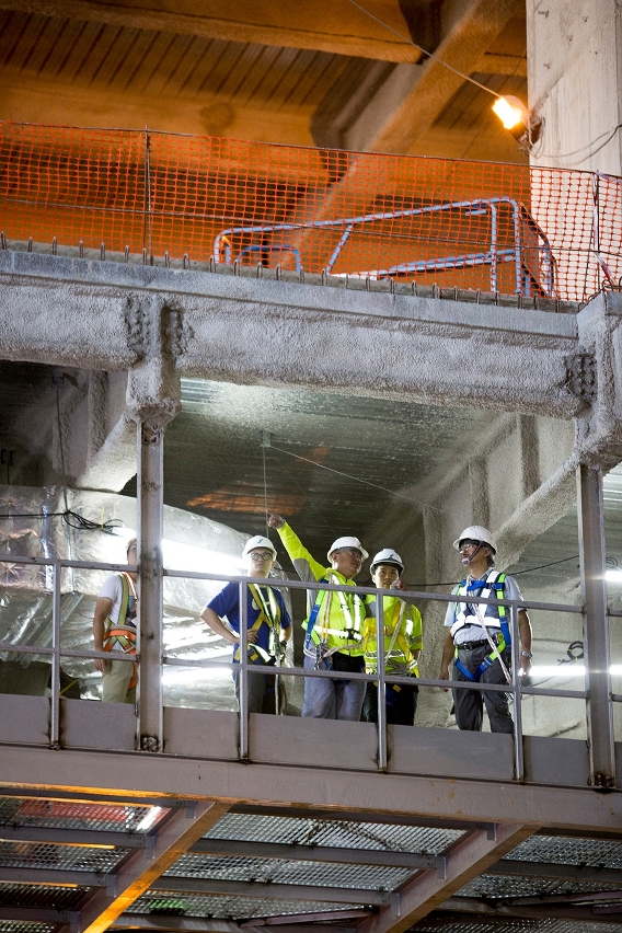 A DSAL continuou a reforçar as visistas inspectiva nos estaleiros de obras