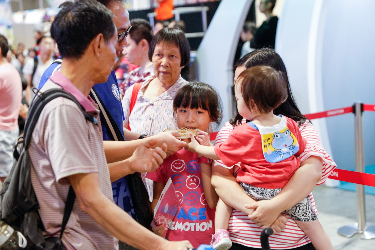 Innovative 3D Printed Food is much loved by visitors