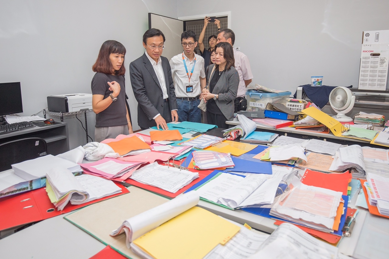 譚俊榮司長到訪聖公會北區青年服務隊