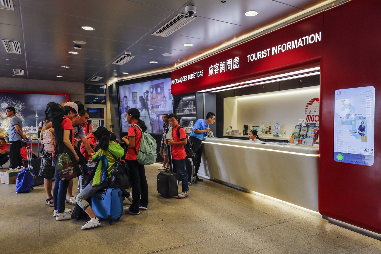 Tourist Information counters operate as usual