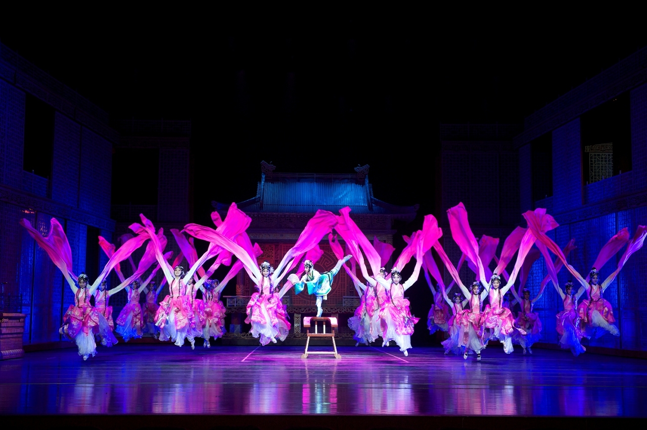 Fotografias de Noite de Luar de Haojiang – Guerreiros de Ópera