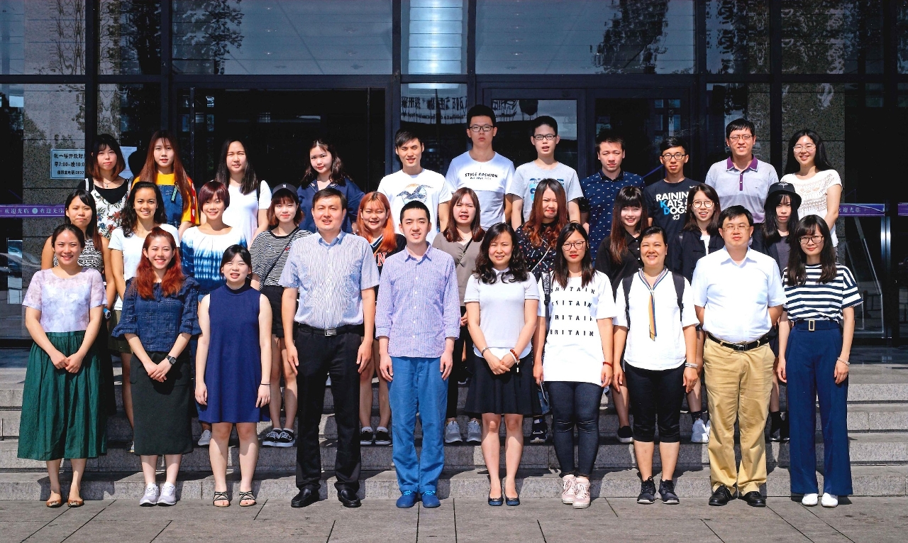 A group photo of the MPI students and the BCLU teachers