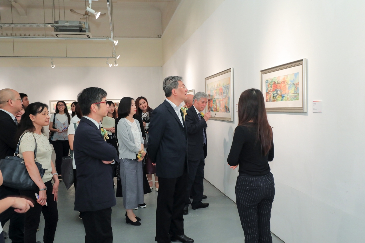 《第三十二屆全澳書畫聯展獲獎藝術家作品展》開幕