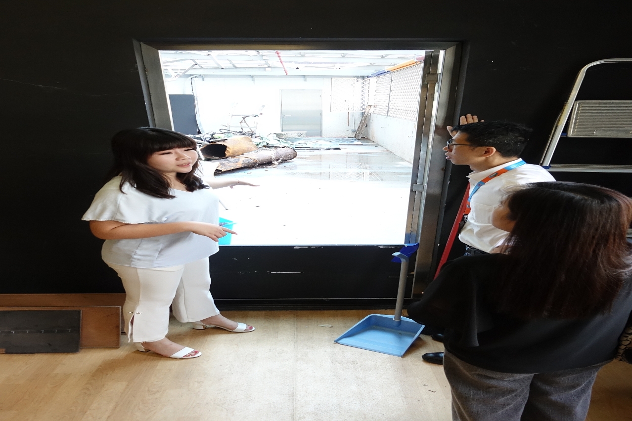 澳門天主教美滿家庭協進會婚姻家庭輔導中心及澳門基督教青年會—有機青年之間平台因風災嚴重受損