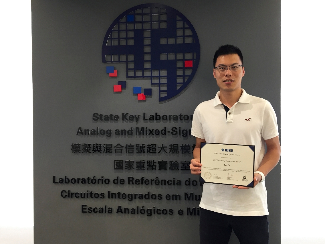 UM professor receives Outstanding Young Author Award from IEEE