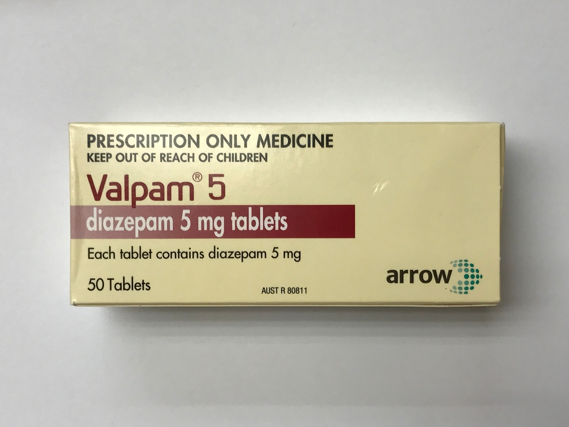 鎮靜安眠藥“Valpam 5 Tab 5mg