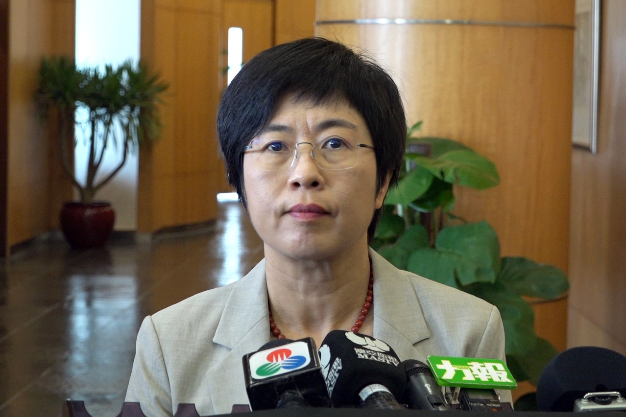 Sónia Chan promete verificação abrangente dos artigos da Lei Eleitoral