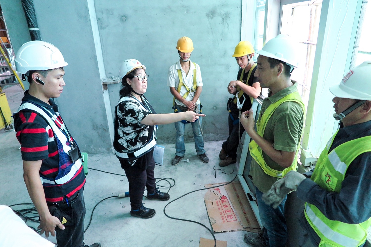 勞工局重視建築工友的施工安全