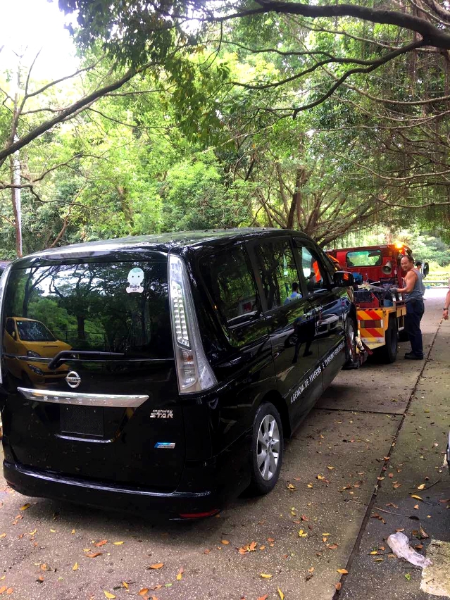 交通事務局持續移走公共道路棄置車輛