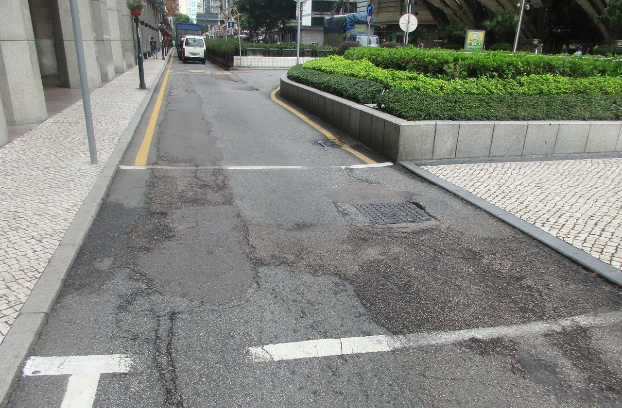 部分路段過去為瀝青路面損耗性較大