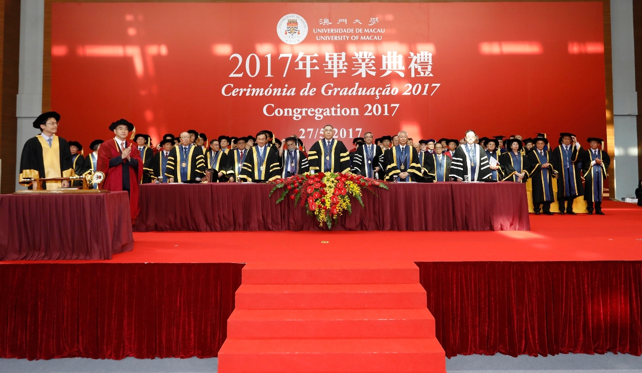 The University of Macau Congregation 2017