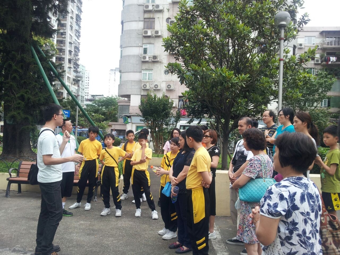 市民參與導賞活動走訪各公園