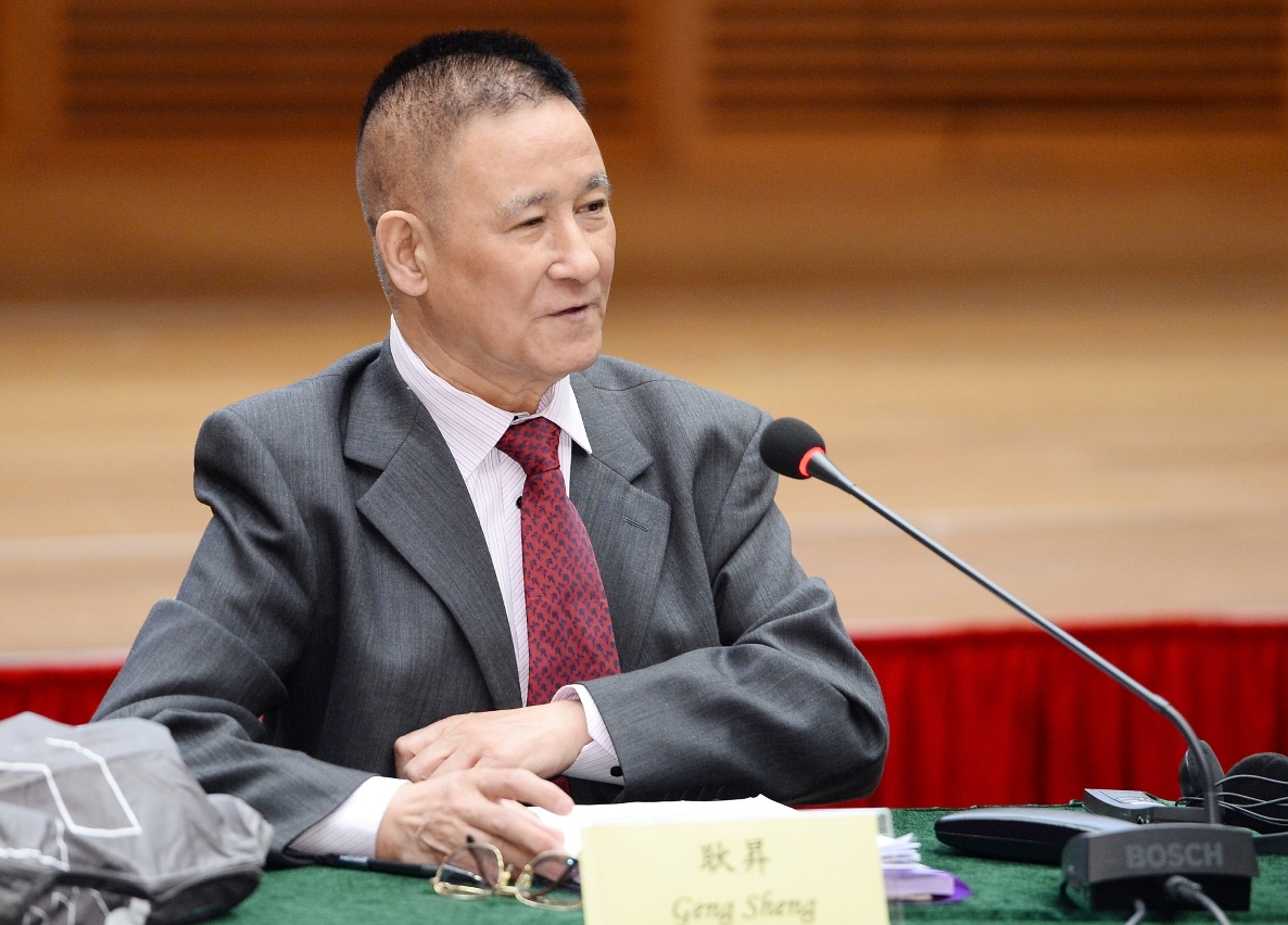 中國社會科學院歷史研究所耿昇研究員致歡迎辭