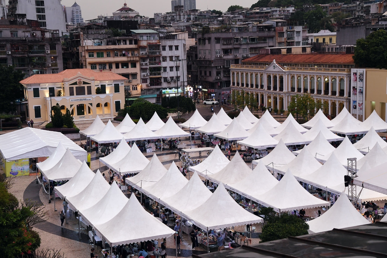 This year is the ninth year the “Tap Siac Craft Market” is held, which is Macao’s first large-scale integrated platform for display and sale of cultural and creative products.