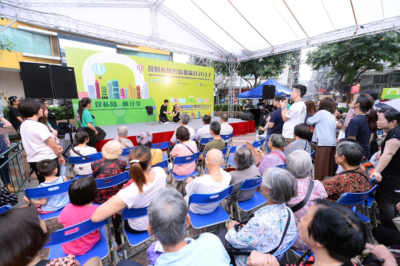 As actividades da “Semana da privacidade” atraíram a visita do público