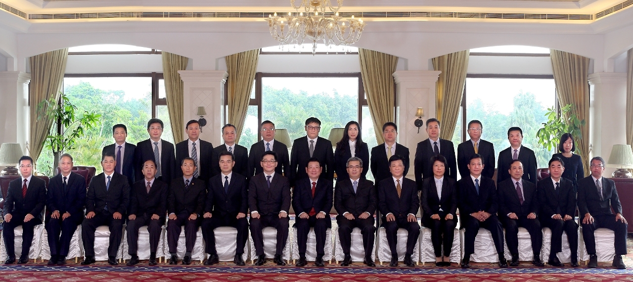 內地公安機關與澳門警方合作第二十次工作會晤合影