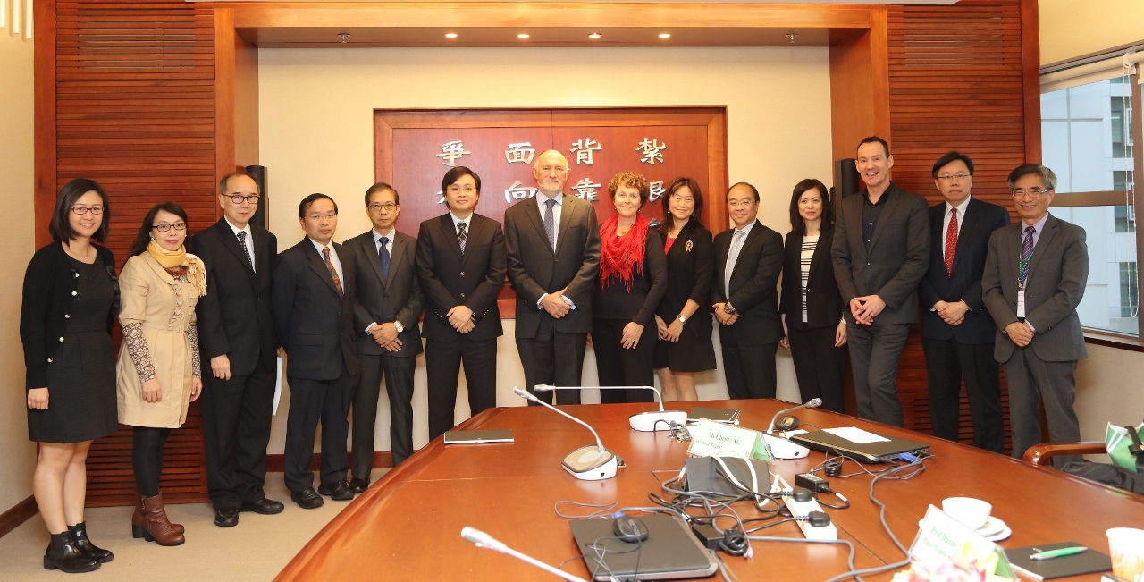 The HKCAAVQ review panel met with representatives of MPI’s Accounting programme