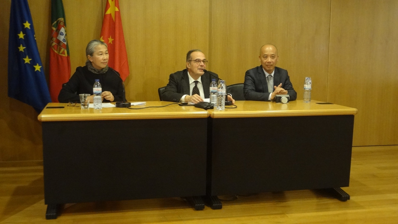 Inauguração da exposição “O Lugar onde o Património Mundial Brilha – Exposição Fotográfica do Centro Histórico de Macau” em Lisboa