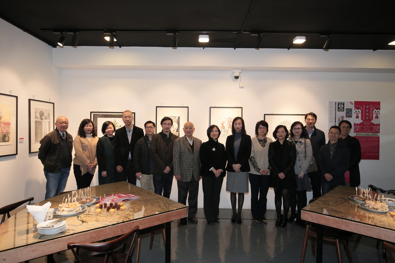 Dr. Fanny Vong, President of IFT, Dr. Hsu Hsiu-Chu, Director of School of Arts of Macao Polytechnic Institute(MPI) and guests attended the opening ceremony.