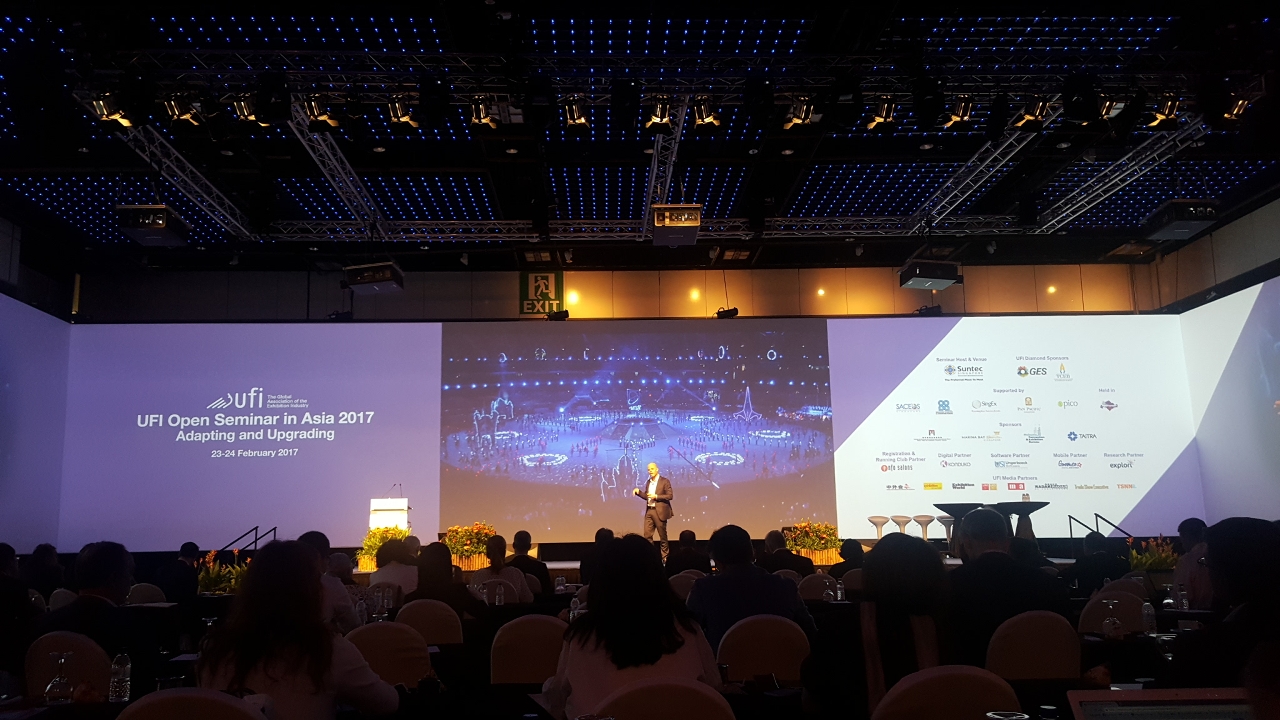Aspecto da “UFI Open Seminar in Asia 2017”