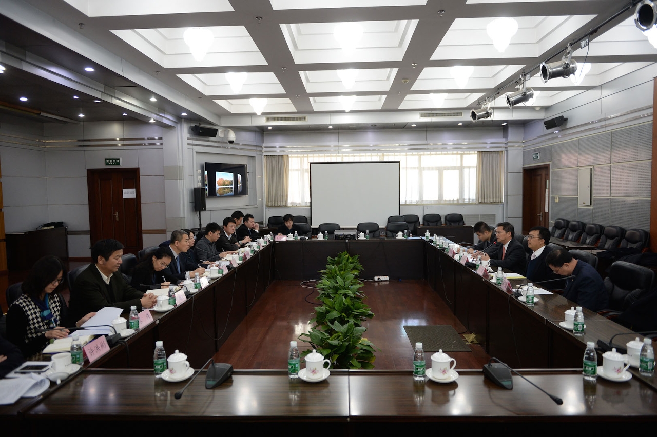 與國家科技部舉行工作會議