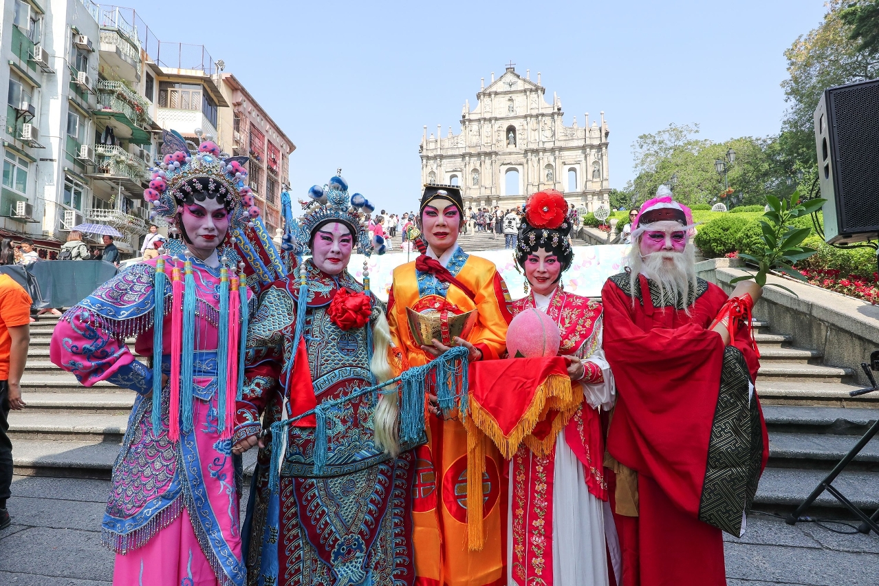 Cerimónia de Bênção do “Desfile por Macau, Cidade Latina”