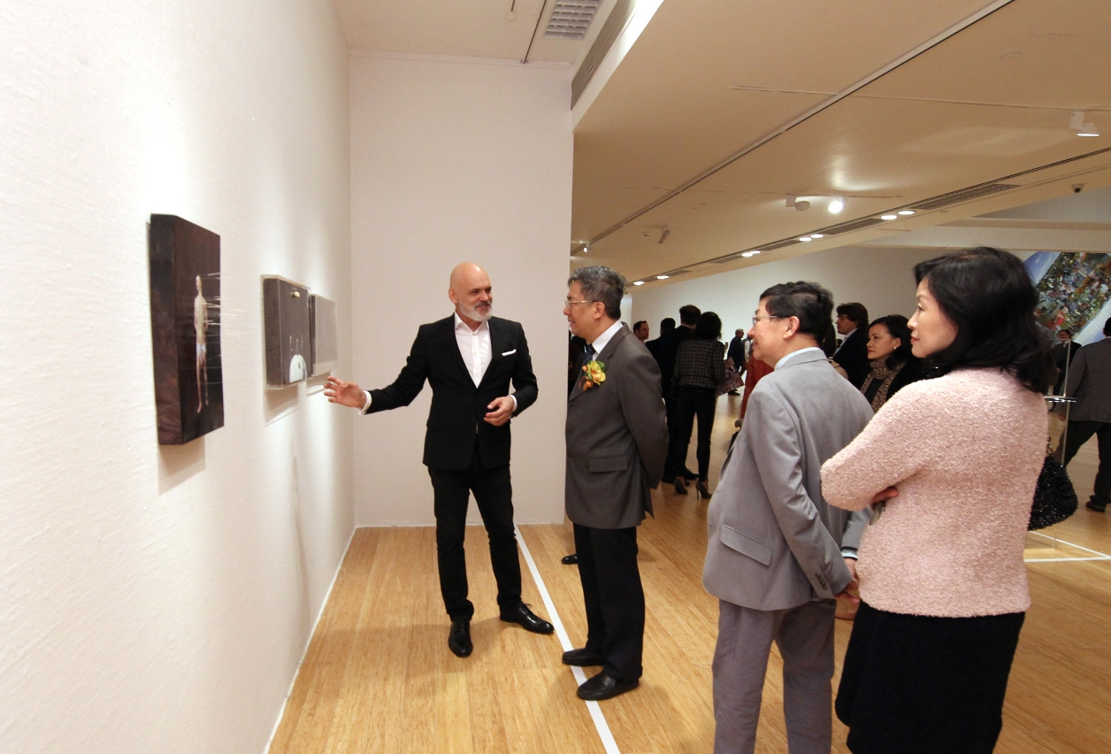 Opening ceremony of “Ad Lib – Recent Works of Konstantin Bessmertny”