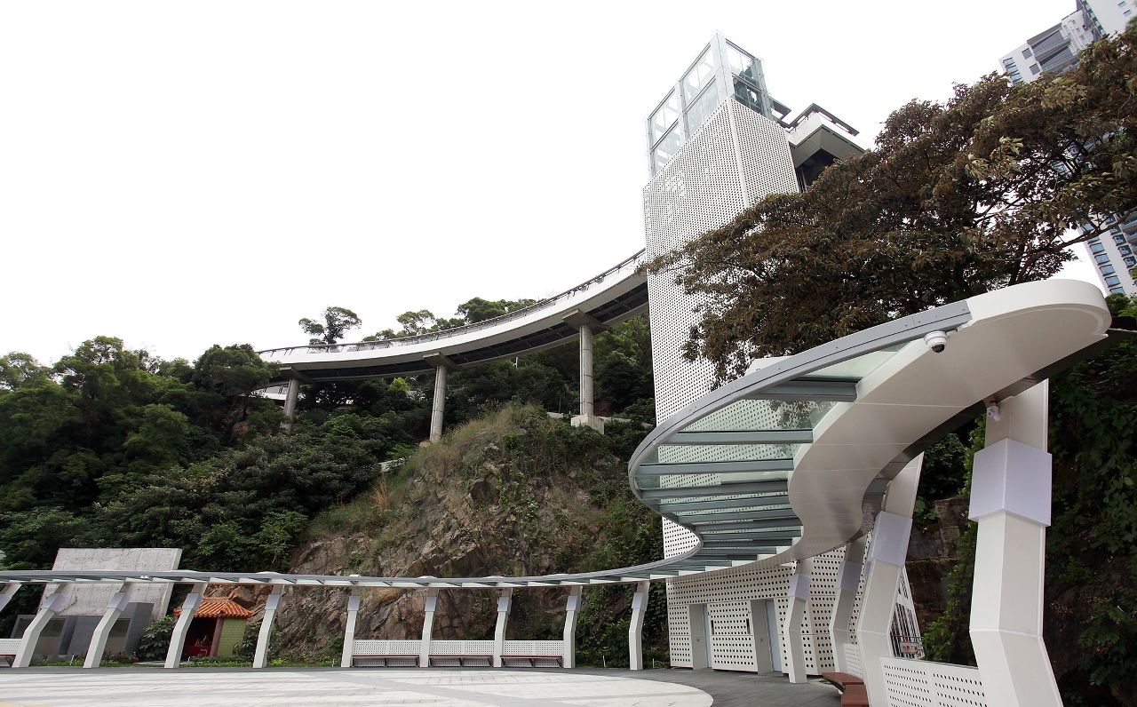 氹仔小潭山觀景台工程已竣工