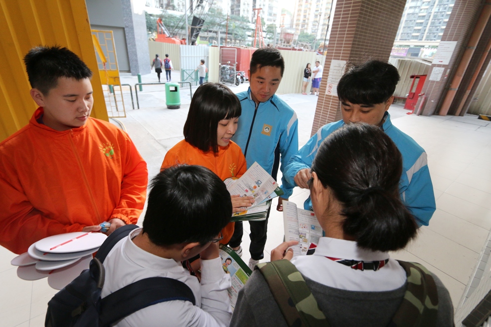 司警局開展青少年防罪宣傳活動