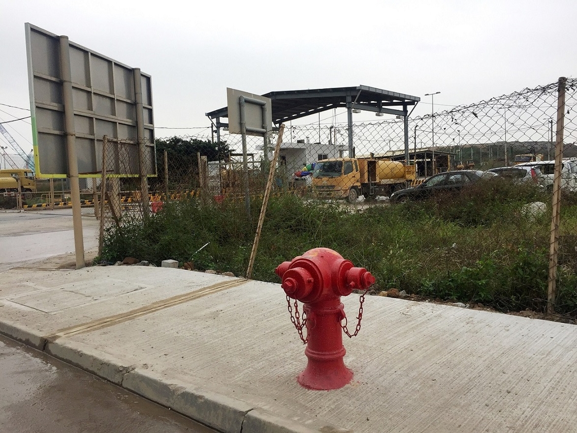 A 1.ª fase das obras de edificação das instalações contra incêndios no ARMC está concluída.