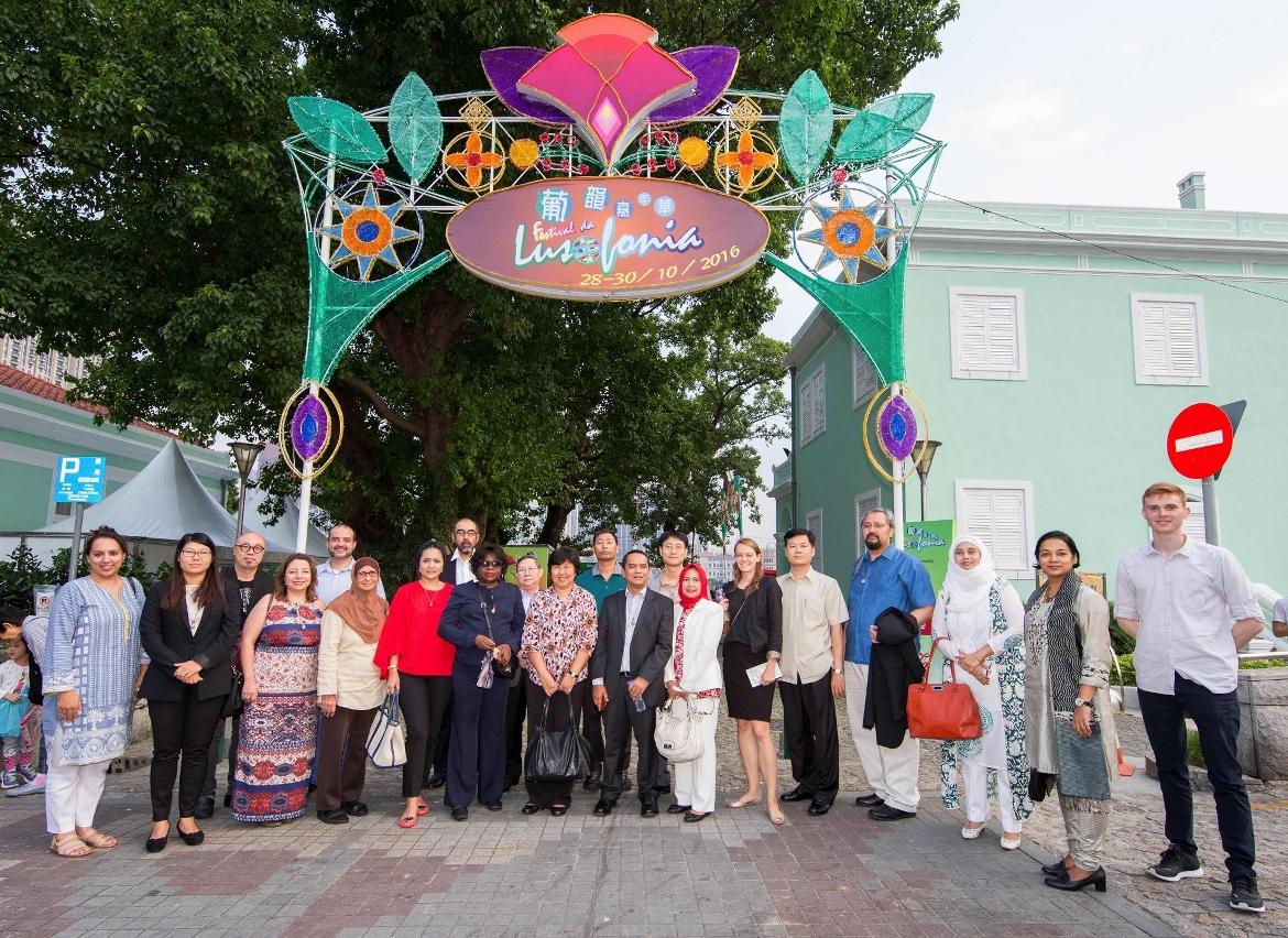 O Corpo Consular assistiu ao 19º Festival da Lusofonia
